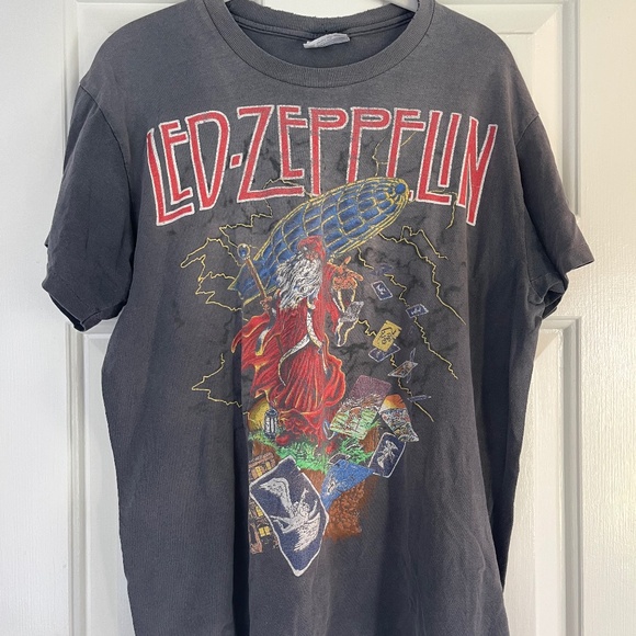 Vintage 80s LED ZEPPELIN T-Shirt - Picture 1 of 11